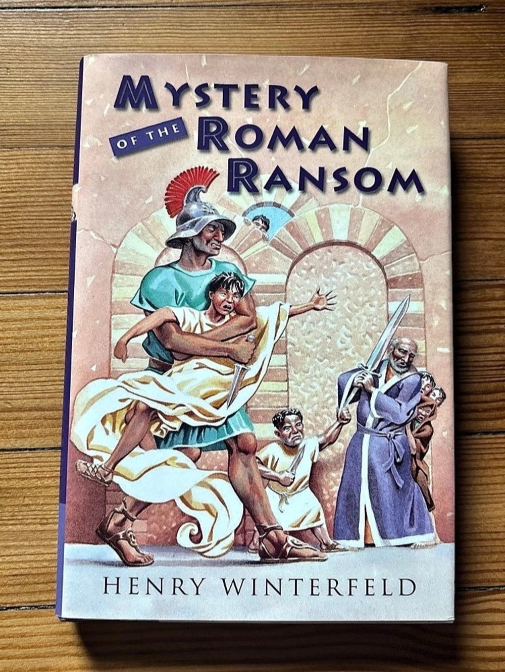 Mystery of the Roman Ransom by Henry Winterfeld Hardcover Book